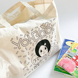 Yo! Baby Coloring Shopping Tote
