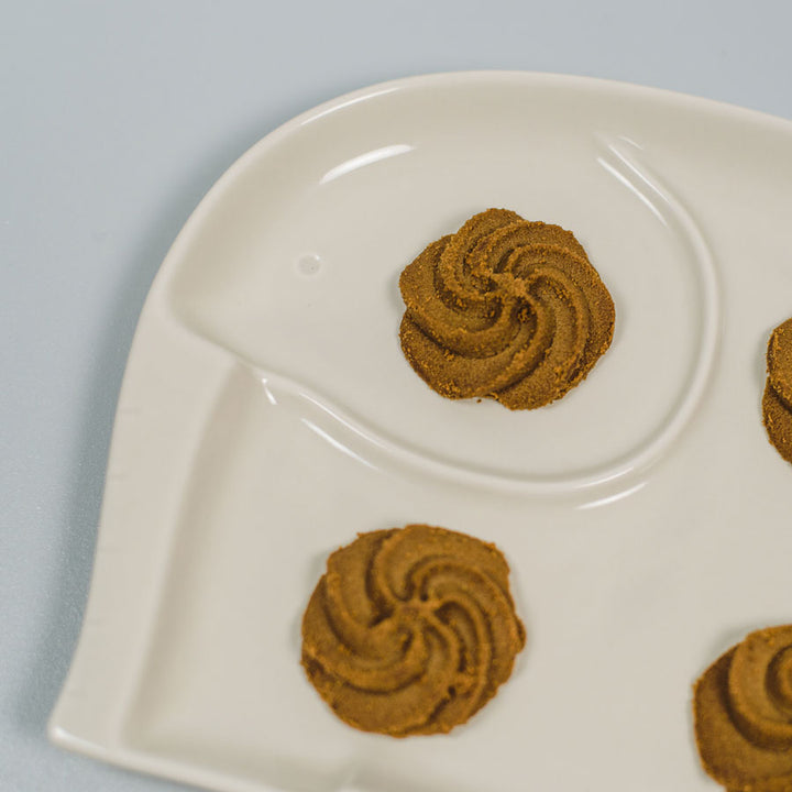 【Imperfect】Mino Ware Animal Life Elephant Divided Plate 日本製大象造型兒童瓷盤