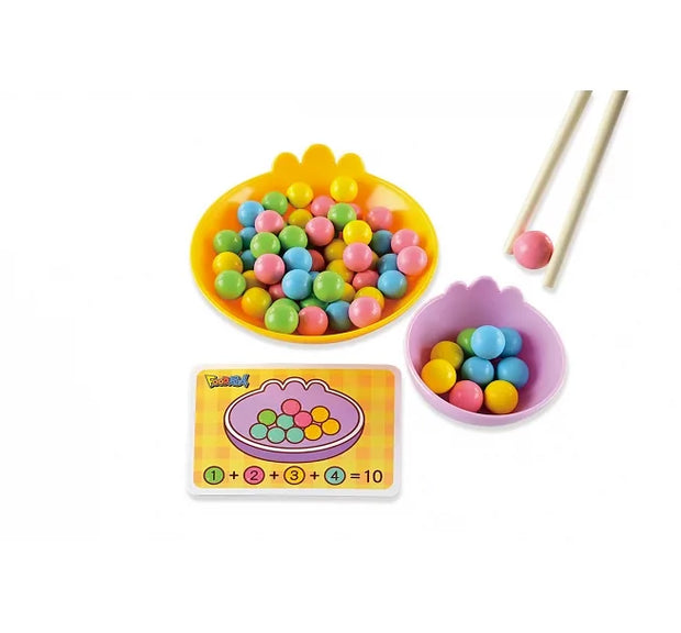 FOOD超人彩虹湯圓夾筷啟蒙遊戲