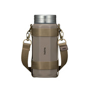 Holms Stainless Steel Water Bottle with Carry Strap 八角形保冷保溫瓶 (附提帶)