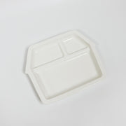 House Shape Divided Plate 日本製房子造型兒童瓷盤