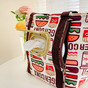 Insulated Lunch Bag with Wipe Pocket - 日本濕紙巾保溫餐袋 (2 Styles)