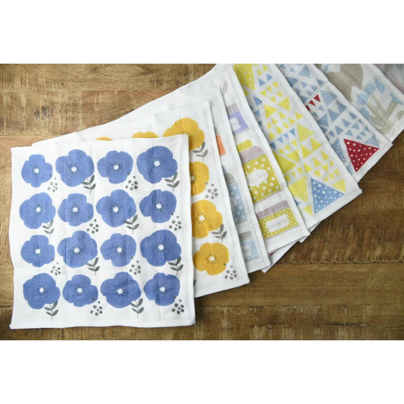 KAYA KIJI FUKIN 7-Ply Fabric Dish Towel (Set of 8)