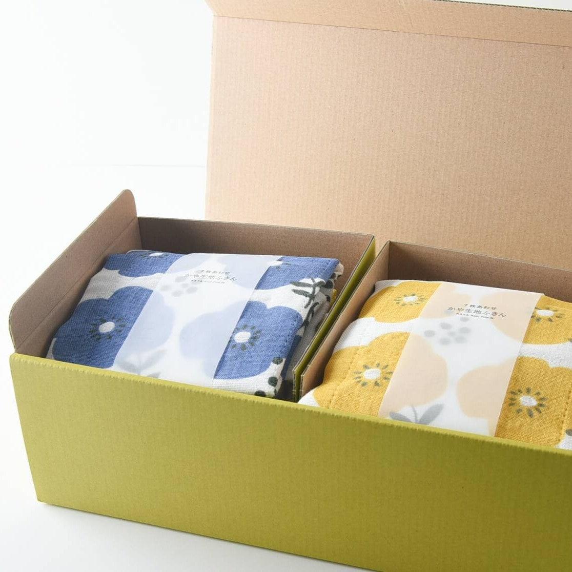 KAYA KIJI FUKIN 7-Ply Fabric Dish Towel (Set of 8)