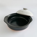 Kikka Chrysanthemum Donabe Clay Pot  (Multiple Sizes)