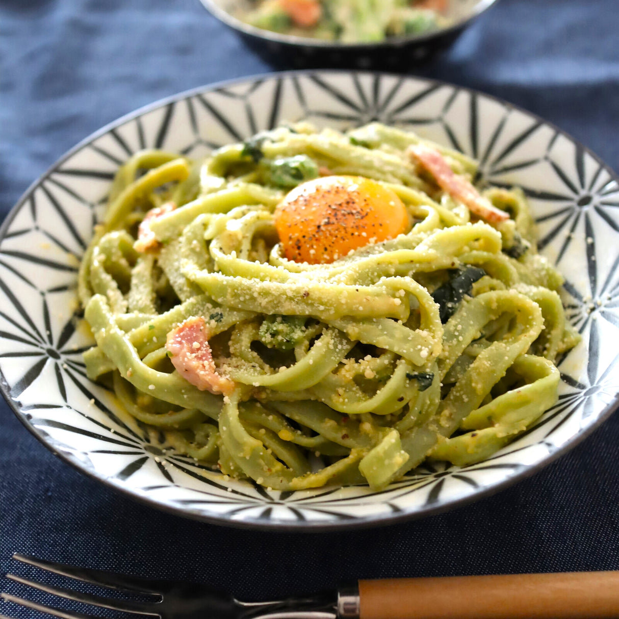 Mino Ware Deep Pasta Plate Gift Set 日製美濃燒傳統紋深盤禮盒組 (5入)