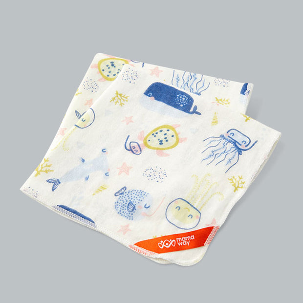 Cotton Gauze Baby Washcloth Wipe 純棉3層紗口水巾 (2入)