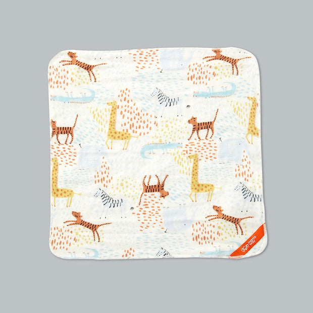 Cotton Gauze Baby Washcloth Wipe 純棉3層紗口水巾 (2入)