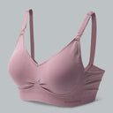 Antibacterial Seamless Maternity & Nursing Bra (Fixed Cup) – 2 Colors