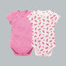 Cotton Mesh Short Sleeve Onesie 2-Pack