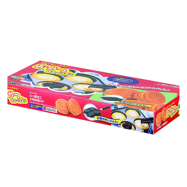 Non-Stick Obanyaki Maker Pan 日本不沾四格紅豆餅烤盤