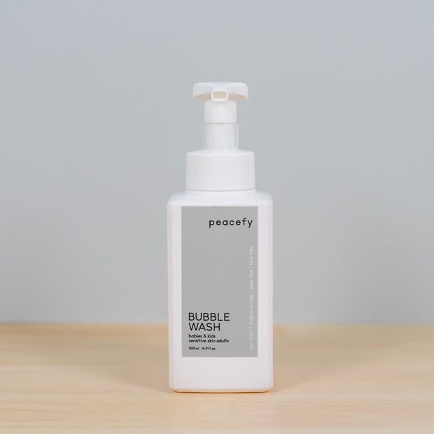 Peacefy BUBBLE WASH 親膚潔淨泡泡慕斯 | 全身肌膚適用
