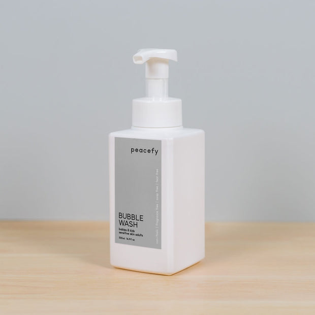 Peacefy BUBBLE WASH 親膚潔淨泡泡慕斯 | 全身肌膚適用