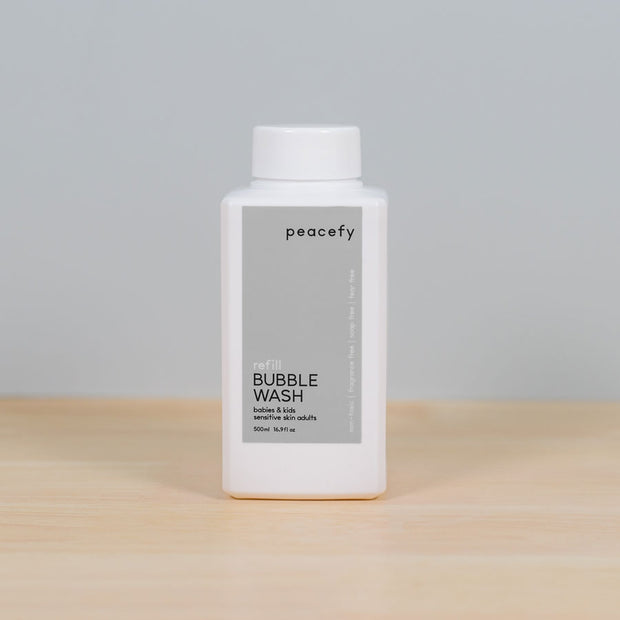 Peacefy BUBBLE WASH Refill 親膚潔淨泡泡慕斯 補充瓶