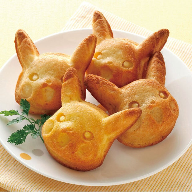 Pikachu-Shaped Silicone 3-D Soft Baking Mold