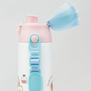 Sumikko Gurashi Stainless Steel Flask Water Bottle with Shoulder Strap (580mL)