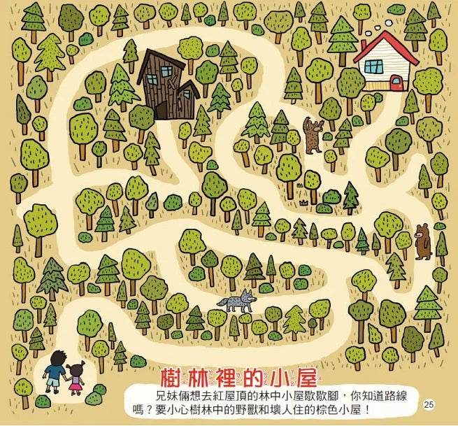 我的第一套思維遊戲書 - 視覺大挑戰 (3～5歲)