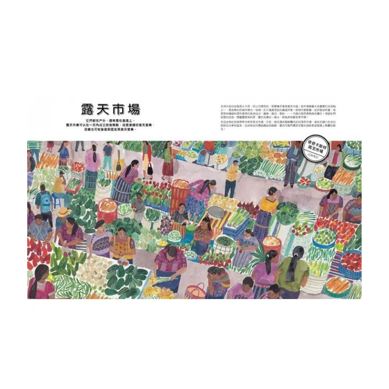 來去世界各地逛市場