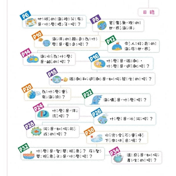 走！深海大冒險【海洋的特徵與變動】