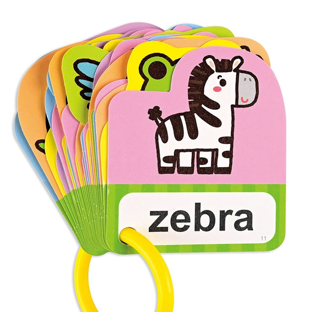 BABY 雙語造型圖卡 - 可愛動物 Bilingual Take-Along Flash Card Set - Animals
