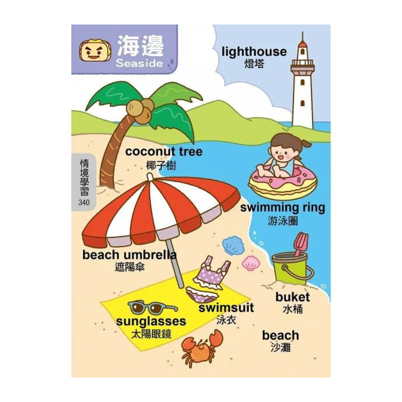 FOOD超人多重點讀筆套組 (語文認知圖鑑)