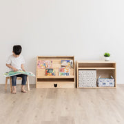【Grow with Me】2-in-1 Multi-Purpose Bookshelf and Storage 多功能展示書櫃