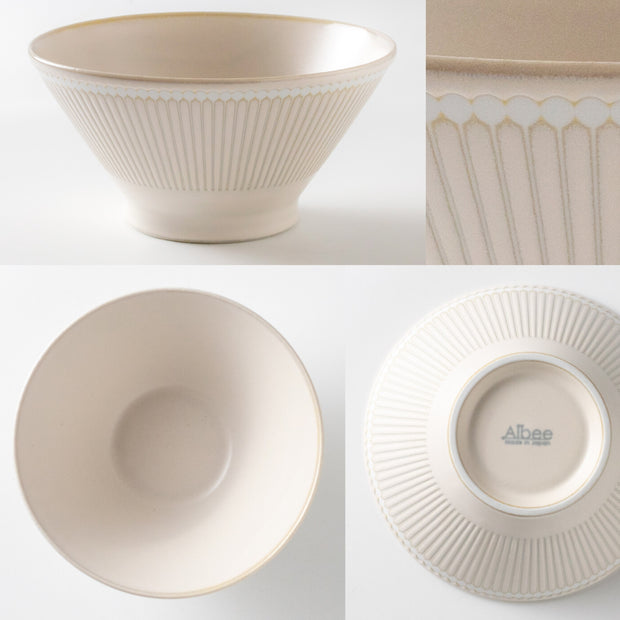 Albee Lightweight Donburi Bowl 日製美濃燒輕量丼飯碗 (3 Colors)