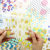 Irodo Fabric Transfer Sticker Set - Nature 日本免熨斗布料轉印貼 - 大自然