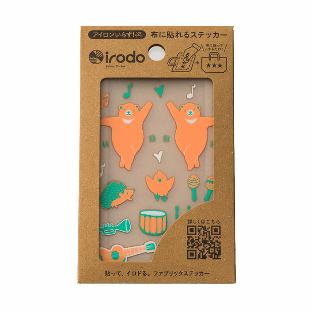 Irodo Fabric Transfer Sticker Set - Nature 日本免熨斗布料轉印貼 - 大自然