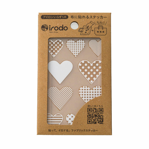 Irodo Fabric Transfer Sticker Set - Shapes 日本免熨斗布料轉印貼 - 形狀