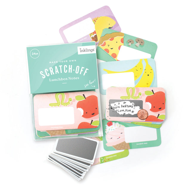 Scratch-off Lunchbox Notes - Lunch Friends 午餐留言刮刮樂-午餐好朋友