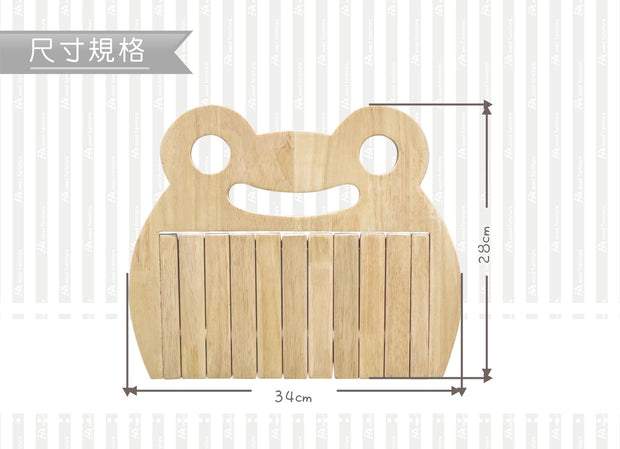 【Grow with Me】Wall Mounted Coat Rack with Retractable Hooks 實木造型壁掛