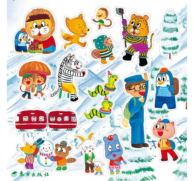 紅色小電車(4冊)：猜一猜電車 擠一擠電車 噓！雪人電車來了 摘一摘電車