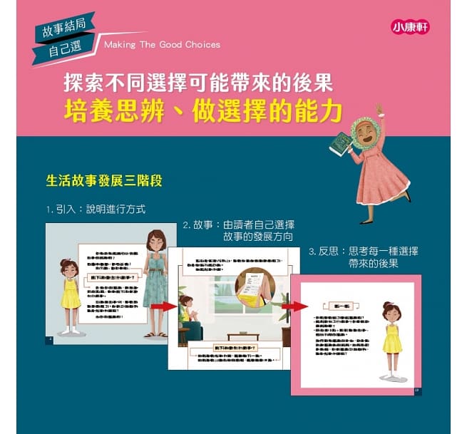 故事結局自己選-為自己負責(共四本)