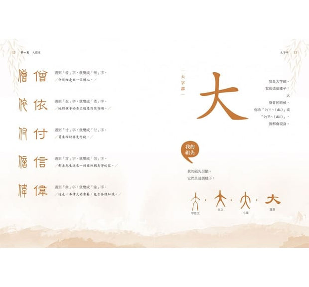 超好玩！部首拼字遊戲書（人體卷‧動作卷）【附動字遊戲卡】