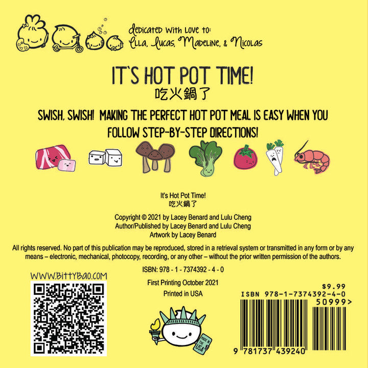 IT'S HOT POT TIME! 吃火鍋了 - Bilingual English & Cantonese
